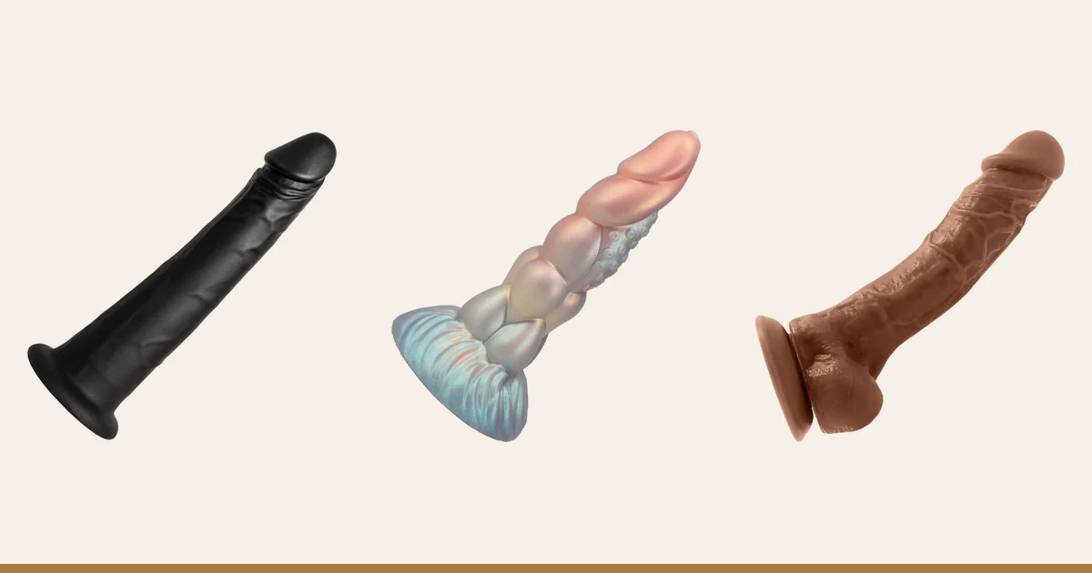 KIIROO KEON, Vac-U-Lock Milky Way and Colours Dual Density dildos for sex machines.