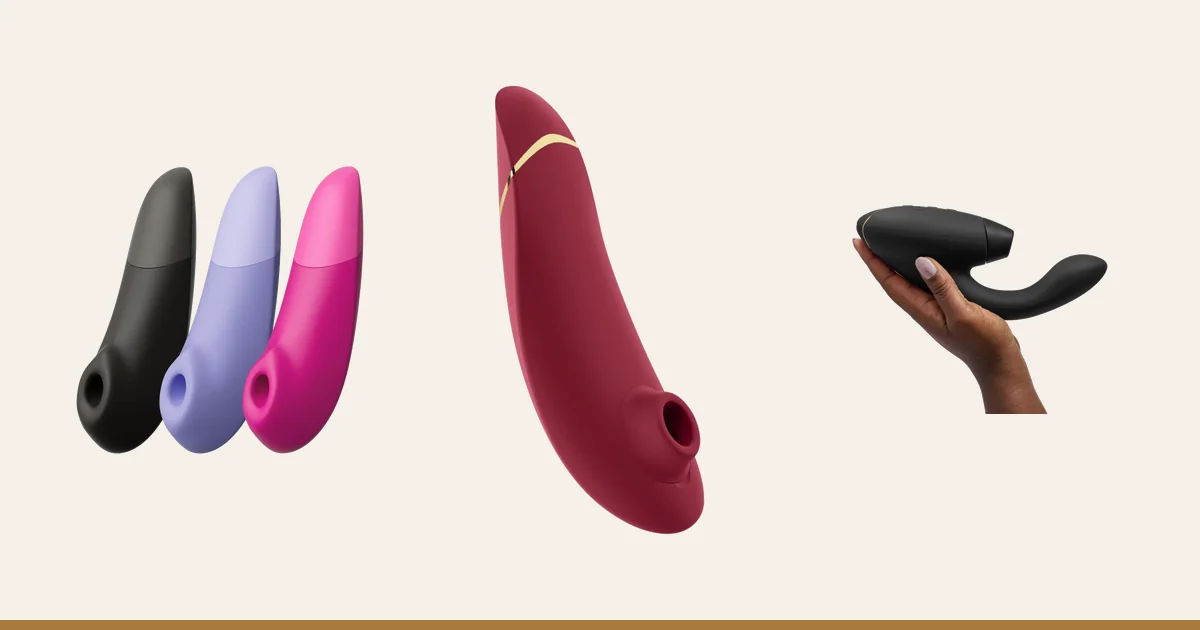 Womanizer Enhance beside the Womanizer Premium 2 and Womanizer Duo 2.