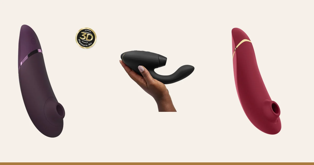 Womanizer Next beside the Womanizer Duo 2 and Premium 2.