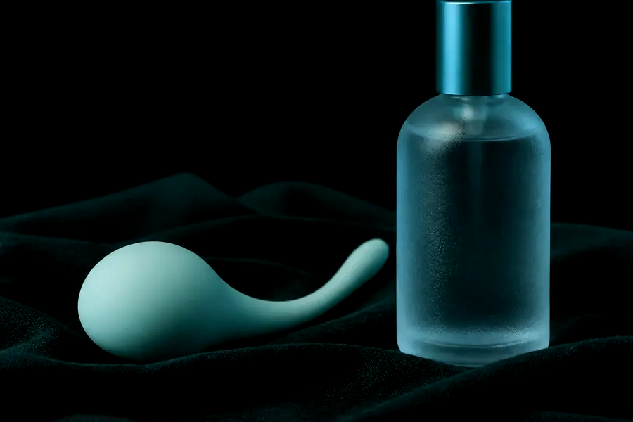 Studio shot used as a warning for drugstore warming and flavored lube. Not a product to buy.