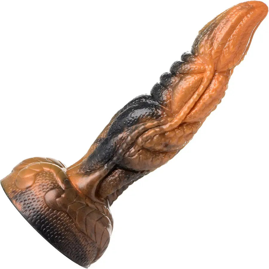 Creature Cocks Ravager 8 inch rippled tentacle silicone dildo.