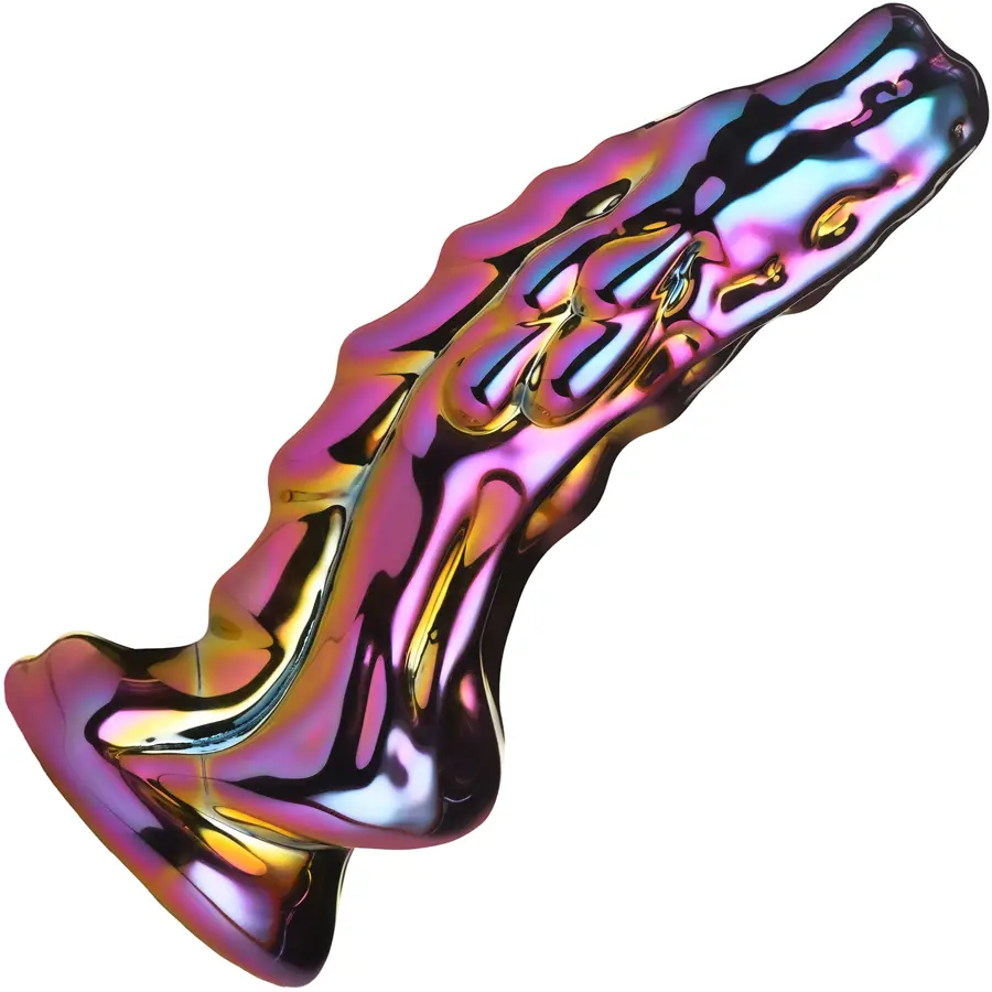 Creature Cocks Dragon Glass 6-inch glass dildo.