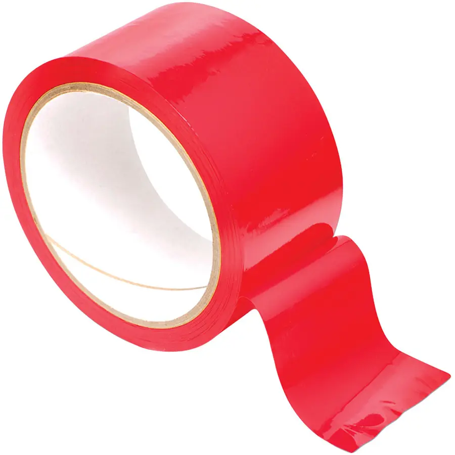 Fetish Fantasy Series Pleasure Tape in red.
