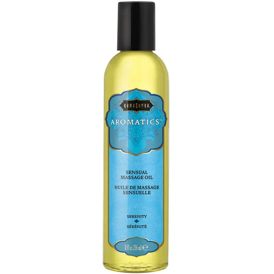 Kama Sutra Aromatic Serenity massage oil, 8 fl oz.
