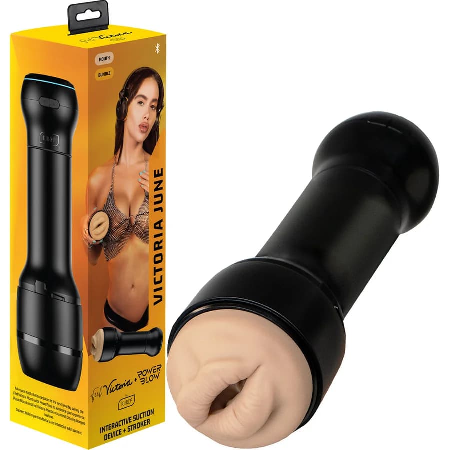 Kiiroo PowerBlow + Feel Victoria Mouth by Kiiroo.