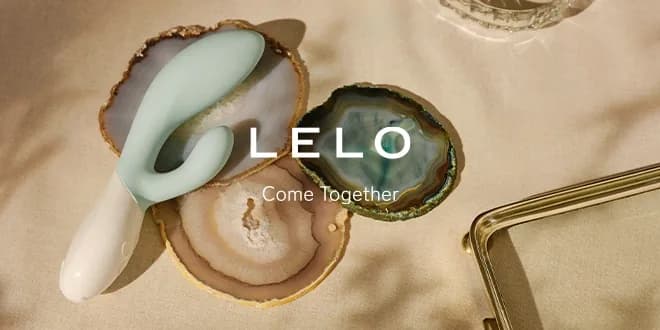 Official LELO Ina 3 photo. Dual-action rabbit, wide crop from LELO.