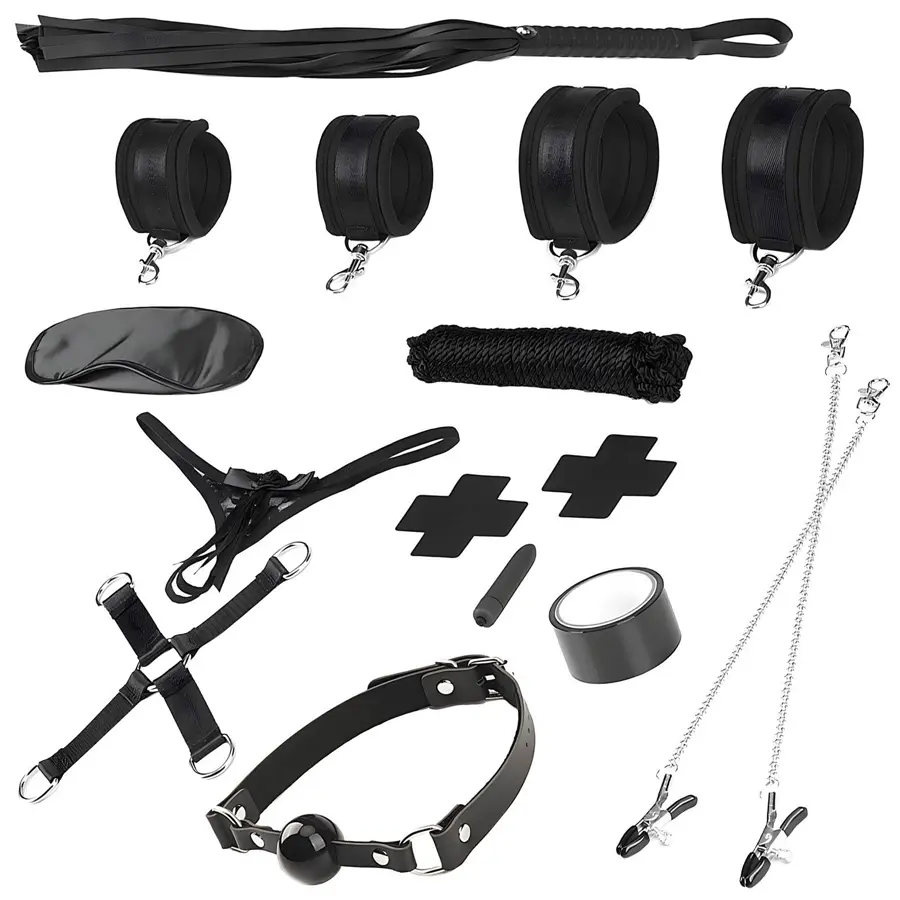 Liebe Seele Bound You Essentials beginner 12-piece bondage kit.