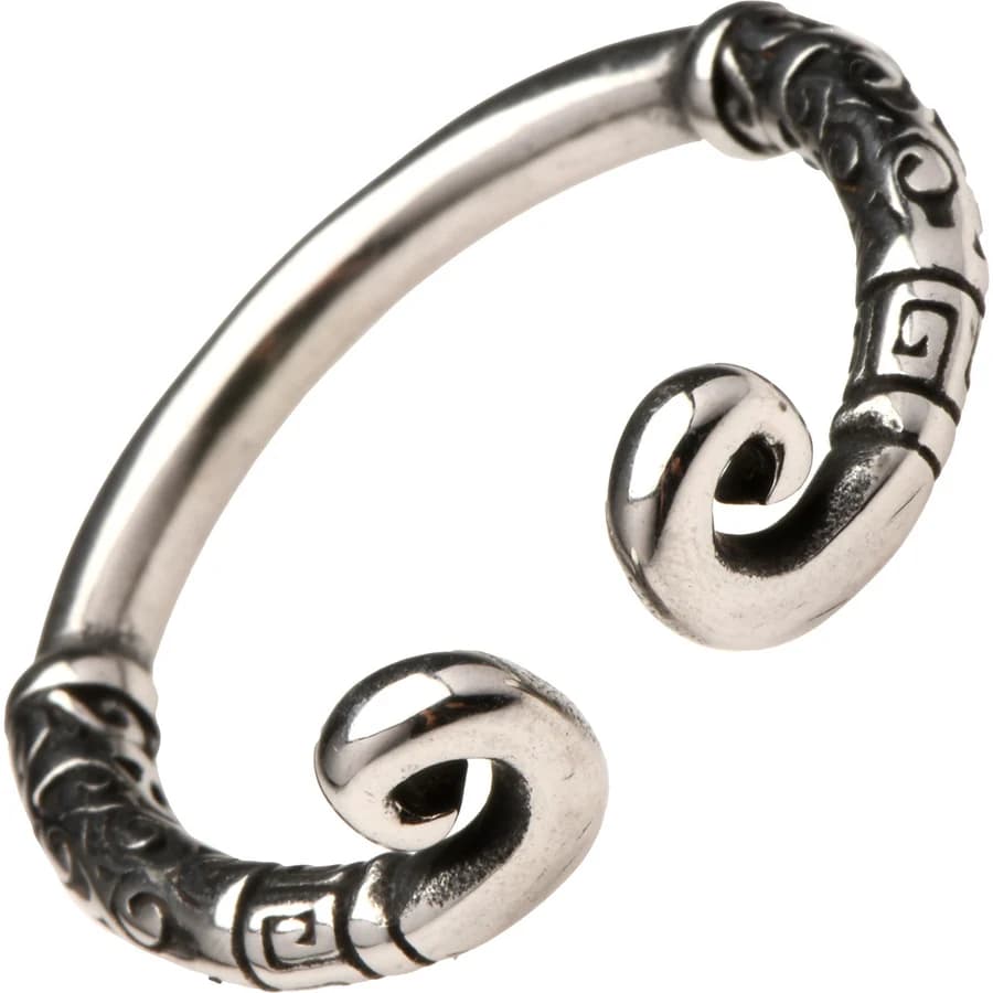 Master Series Kingpin 0.95 inch open stainless steel glans ring.