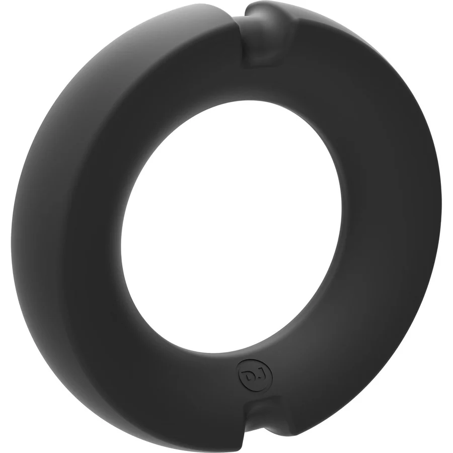 MERCI The Paradox 1.38 inch silicone-covered metal cock ring.