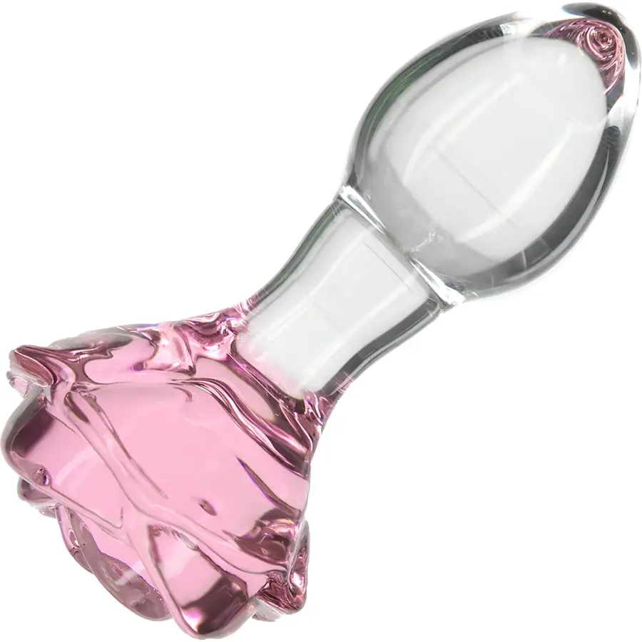 Pillow Talk Rosy Glass Plug by Pillow Talk.
