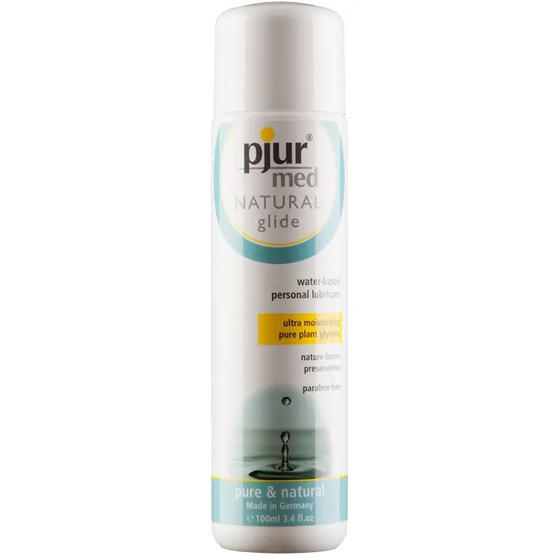 Pjur Med Natural Glide water-based lubricant.