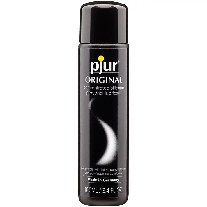 Pjur Original concentrated silicone lubricant, 3.4 oz / 100 ml.