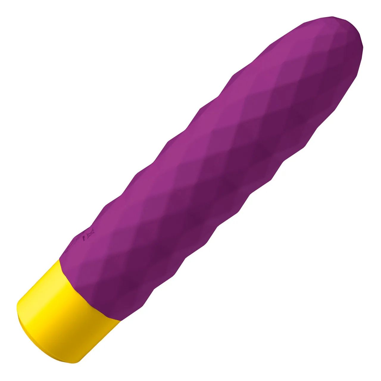 ROMP Beat silicone bullet vibrator in purple.