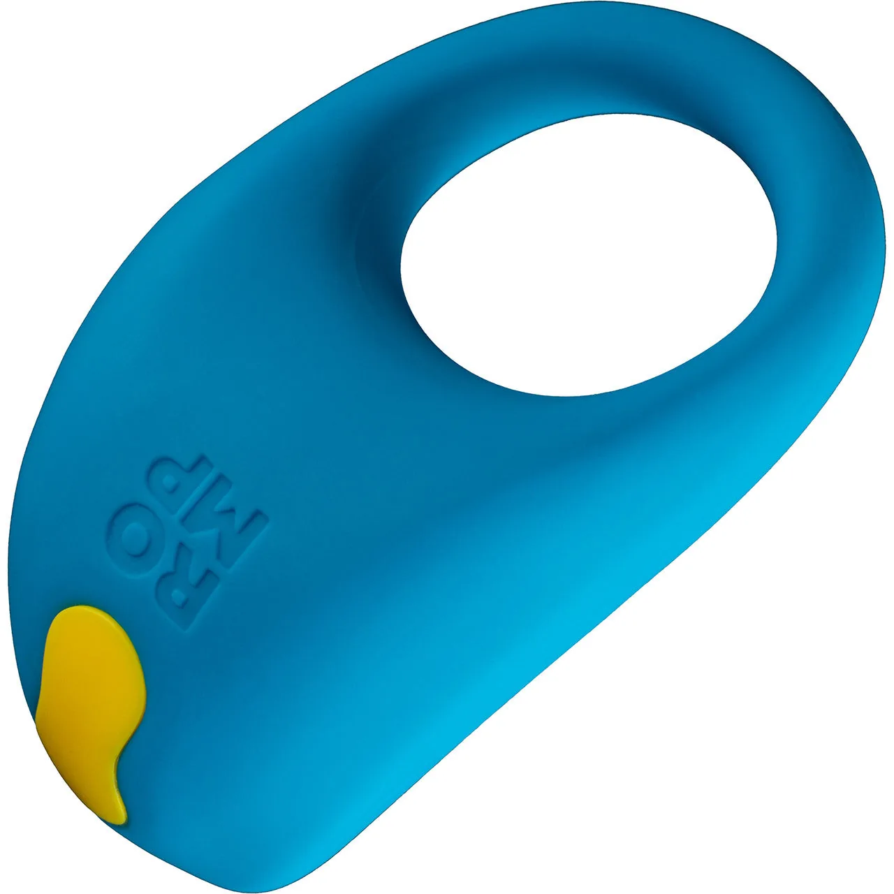 ROMP Juke silicone rechargeable waterproof vibrating cock ring.