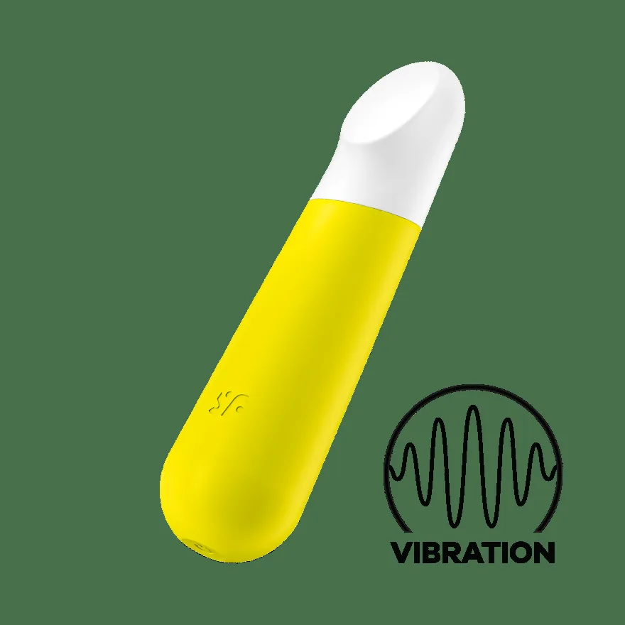 Official Satisfyer Ultra Power Bullet 4. Mini bullet, front view.
