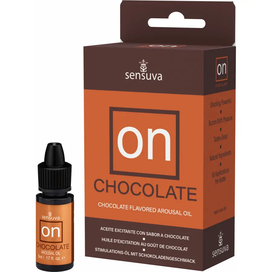 Sensuva ON Chocolate Arousal Oil, 5 ml.