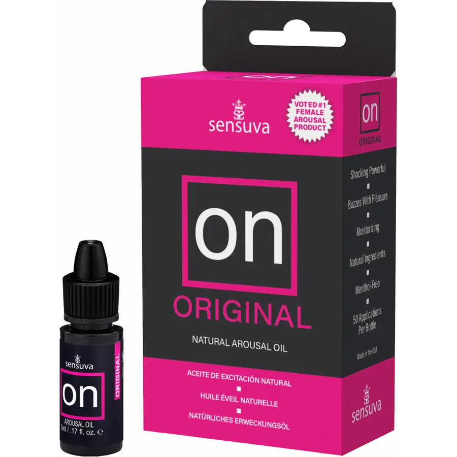 Sensuva ON Natural Arousal Oil Original, 5 ml.