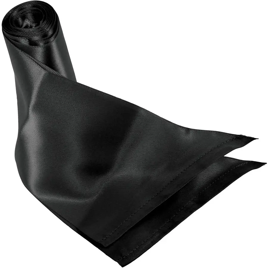 Sex & Mischief silky sash restraints in black by Sportsheets.