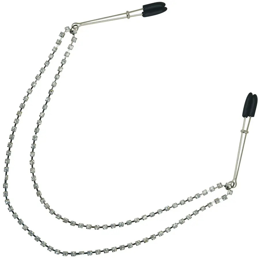Sincerely Bling Nipple Clips by Sportsheets.