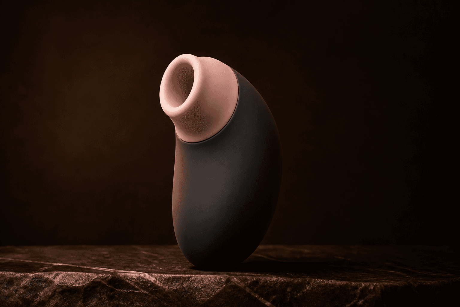 Soft silicone shape photo used as a stand-in for Fun Factory Manta, a silicone penis vibrator.