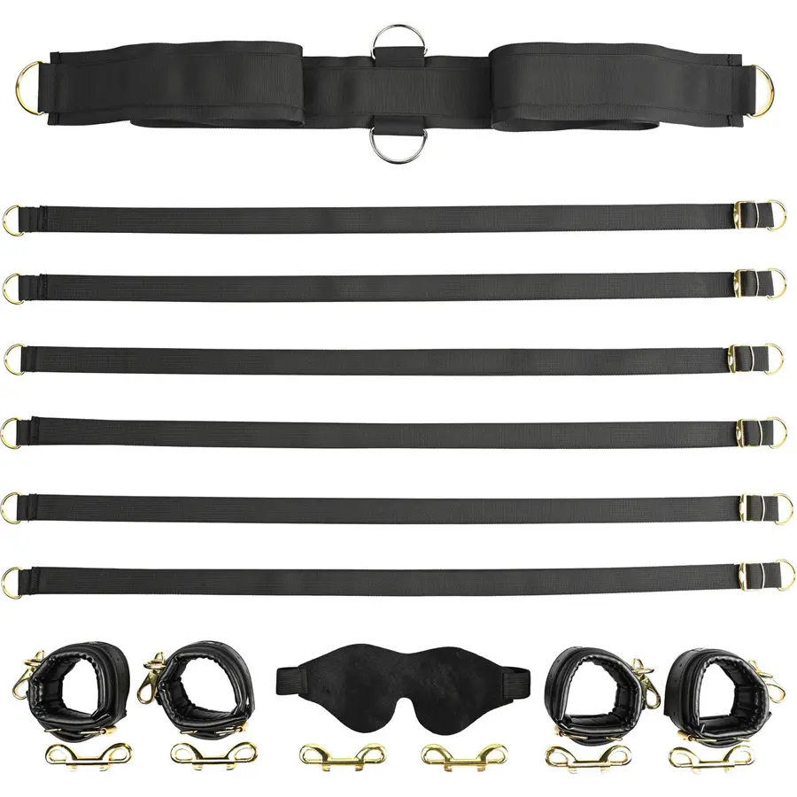 Sportsheets Special Edition Under the Bed Restraint Set.