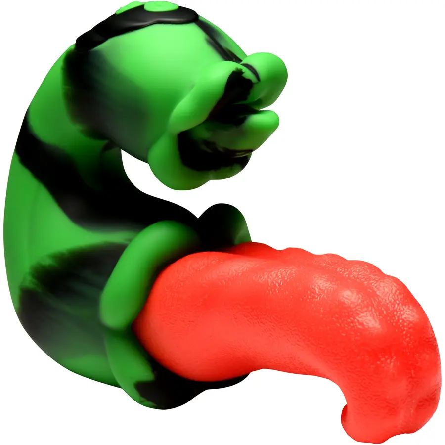 Creature Cocks Tongue Lasher licking vibrating silicone stimulator.