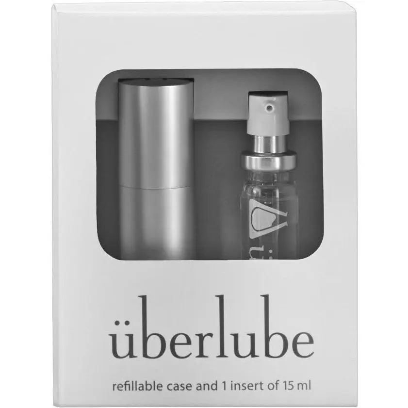Überlube Good To Go portable silicone lubricant, 15 ml.