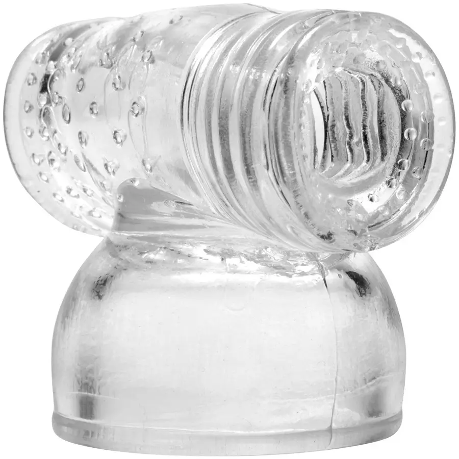 Wand Essentials Hummingbird male wand massager attachment.